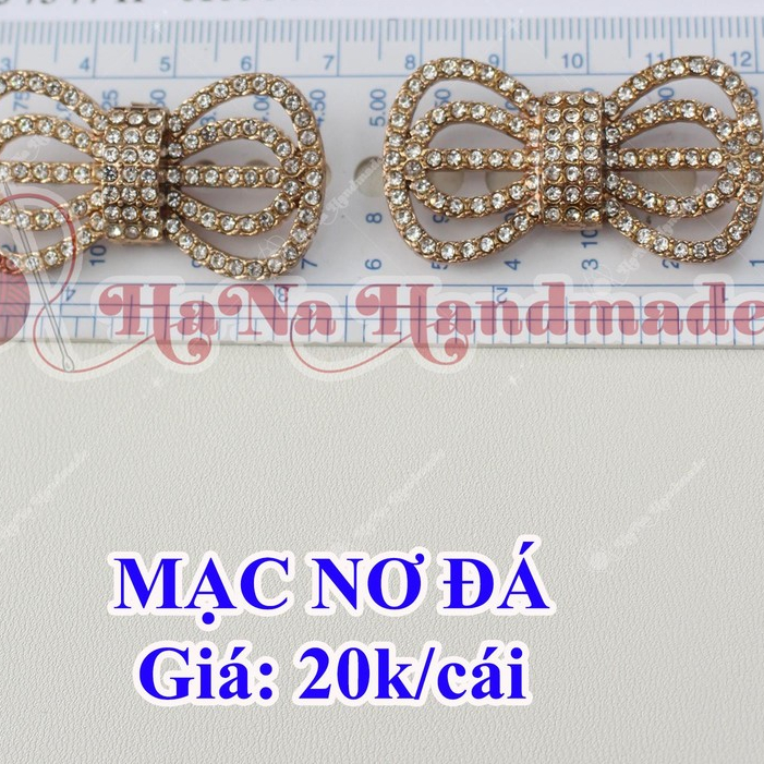 Mạc nơ đá trang trí 20k/cái