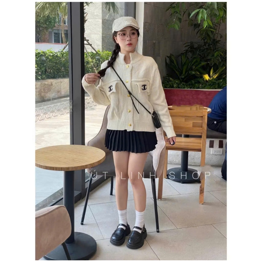 Áo Khoác  Len Celine Chất Len Chính Hãng Hàng Cao Cấp Loại 1 - Áo Khoác Len Celine  Nam Nữ Mẫu Bán C