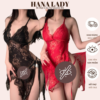  Váy ngủ sexy đầm ngủ 2 dây ren cho nữ quyến rũ gợi cảm hở lưng VN428 