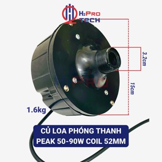  Củ Loa Nén 50W - 90W Peak Ren Xoáy 32Mm Lắp Phóng Thanh 60W 75W 85W 100W - H2Pro Tech 