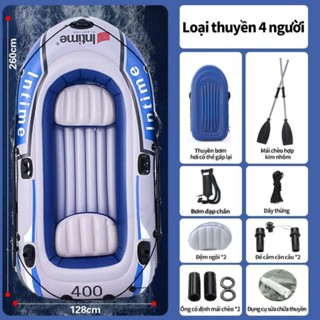 Thuyền hơi câu cá nhập khẩu Intime, thuyền hơi du lịch dã ngoại , kayak thuyền phao cao xu