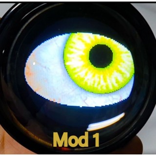 bi cầu led con mắt chớp chớp đổi màu 10 chế độ