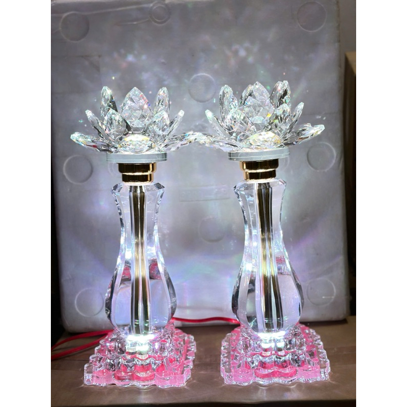 ĐÈN THỜ PHA LÊ CAO CẤP 362 (34cm)  1 CẶP