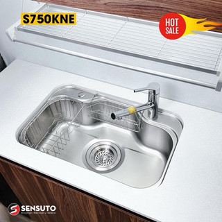 Chậu rửa bát 1 hố Sensuto S750KNE