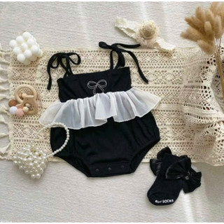 body 2 dây mùa hè cho bé gái sơ sinh , 6 tháng, 1 tuổi