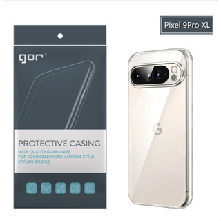 Ốp lưng silicon GOR siêu mỏng trong Google Pixel 9 Pro XL 8a 8 7 6 6a 5a 5 4a 5g 7a 4 XL 3a case