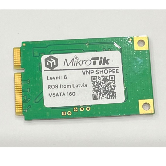 Ổ Mikrotik x86-64  bản quyền Lv6 - Msata 16G - Ổ mới đẹp