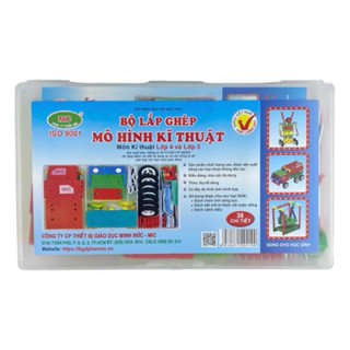 Bộ lắp ghép mô hình kĩ thuật MIC lớp 4, lớp 5 dùng trong trường học