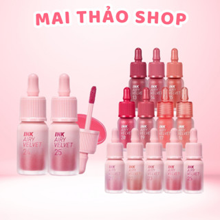 [01-35] Son kem Peripera Ink Airy Velvet Tint màu 26 27 28 30