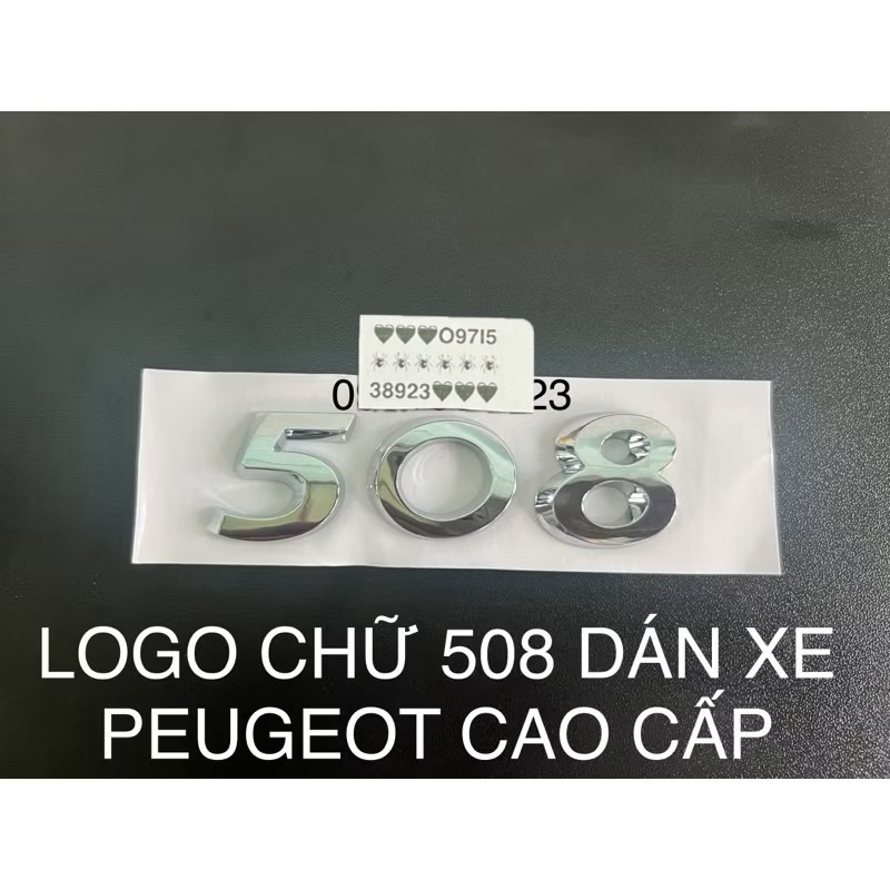 LOGO PEUGEOT 508 XỊN CAO CẤP