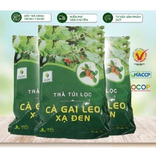 Trà cà gai leo XẠ ĐEN Sadu 750G - Trà XẠ ĐEN mát gan giúp ngủ sâu ngon giấc