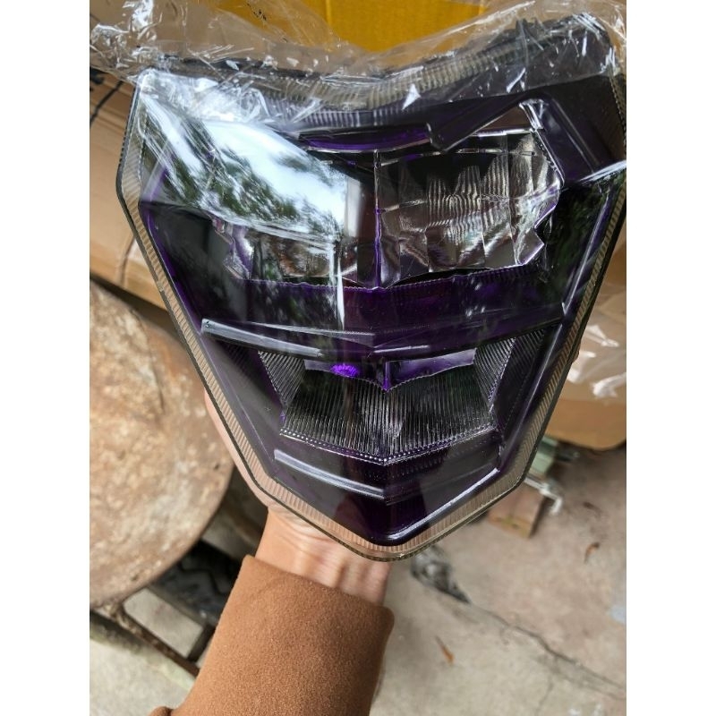  Pha đèn xe điện Xmen Zinpat bi cầu giá 1 đèn 