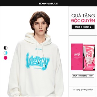 [Hộp hoa]Áo Hoodie Unisex Cao Cấp Chính Hãng IDEVERRAY [Heartbeat - Rung động] Signature chất nỉ