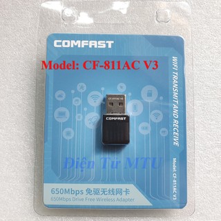 USB Thu WiFi Comfast CF-811AC có hỗ trợ 5Ghz ( macOS, Windows, Hackintosh )