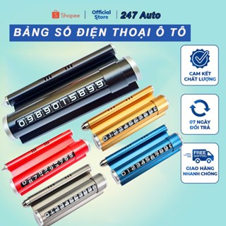 Biển Số Điện Thoại Ô Tô, Bảng Ghi Số Điện Thoại Để Taplo Xe Hơi, Có Thế Phá Kính - Hàng Loại 1 Cao Cấp, Bảng Số To