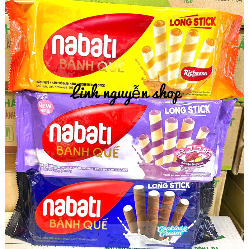 Bánh Quế Nabati nhân socola 105g