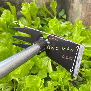 Cuốc thép cán sắt 30cm  cuốc đất làm cỏ siêu sắc