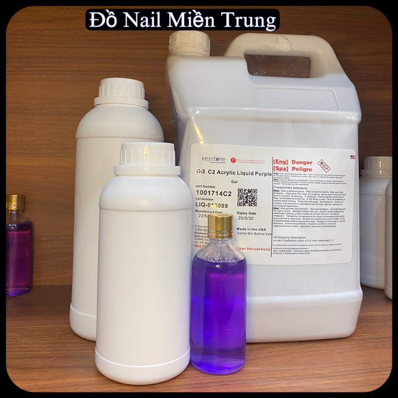 LIQUID Mỹ đắp móng bột 100ml, hàng cao cấp chuẩn Mỹ