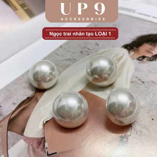 [CAO CẤP] Bông tai ngọc trai trơn dáng hạt nửa loại đẹp, Khuyên tai ngọc trai nhân tạo sát tai siêu chảnh KT88