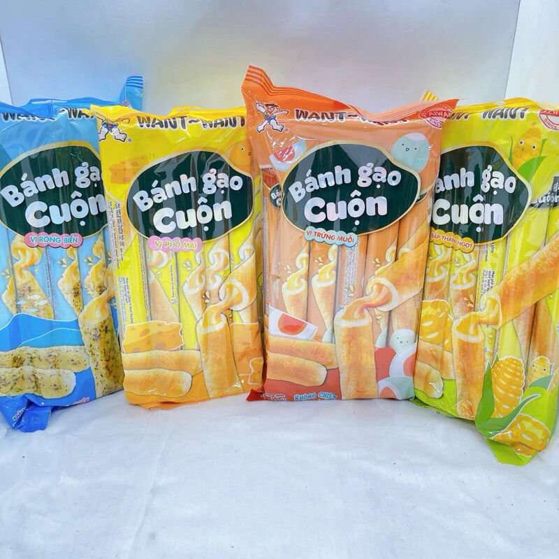 Bánh gạo want want gói 180 Gram