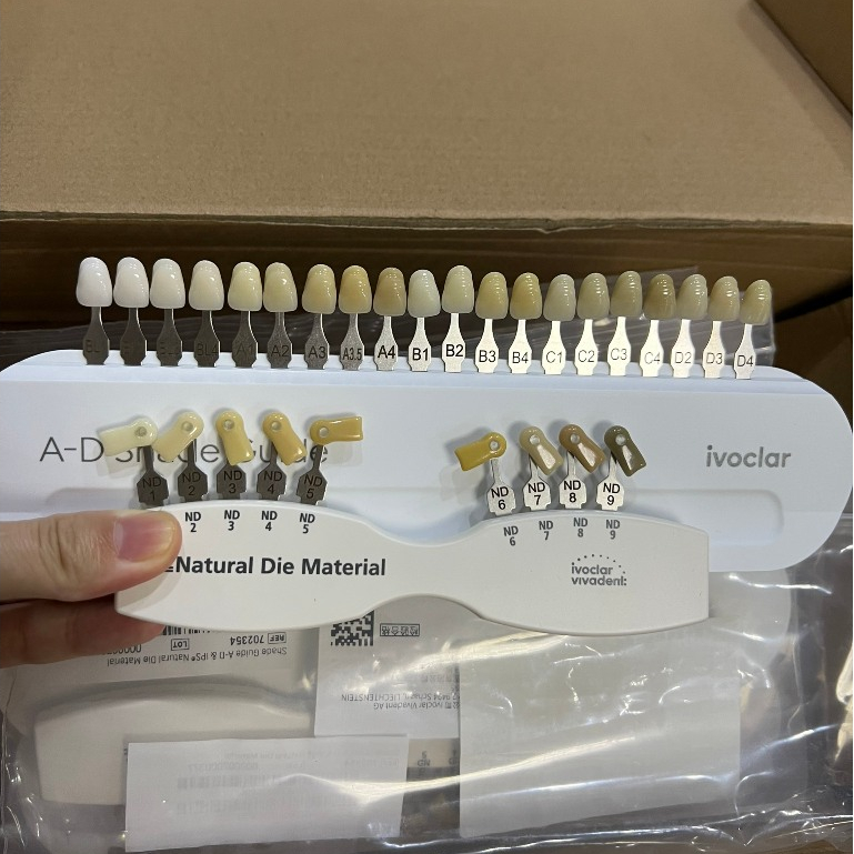 Bảng so màu cùi Natural Die Material/ Bảng so màu răng Natural Die Shade Guide Ivoclar vivadent