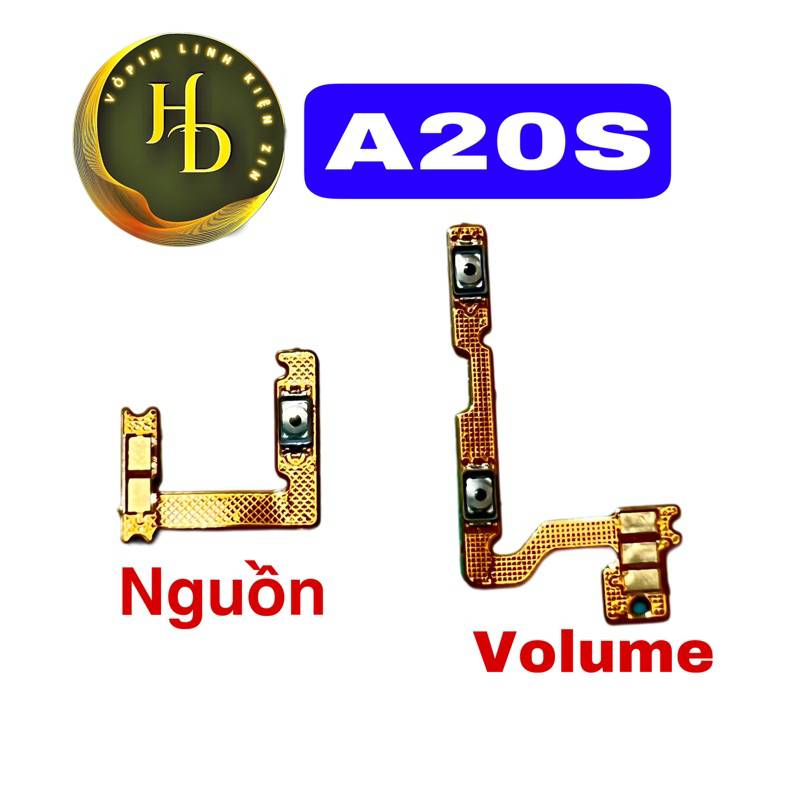 Cáp nguồn, cáp âm lượng SAMSUNG A20S dùng thay thế sửa chữa
