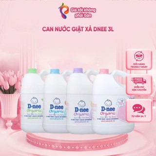  Nước Giặt Trẻ Em Dnee Can 3000ml TháI Lan Chính Hãng An Toàn Cho Bé 