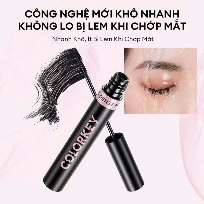 Chuốt mi mascara COLORKEY Giúp Mi Dài Và Tơi lâu trôi không lem không vón cục  | MT MAKEUP STORE | BigBuy360 - bigbuy360.vn