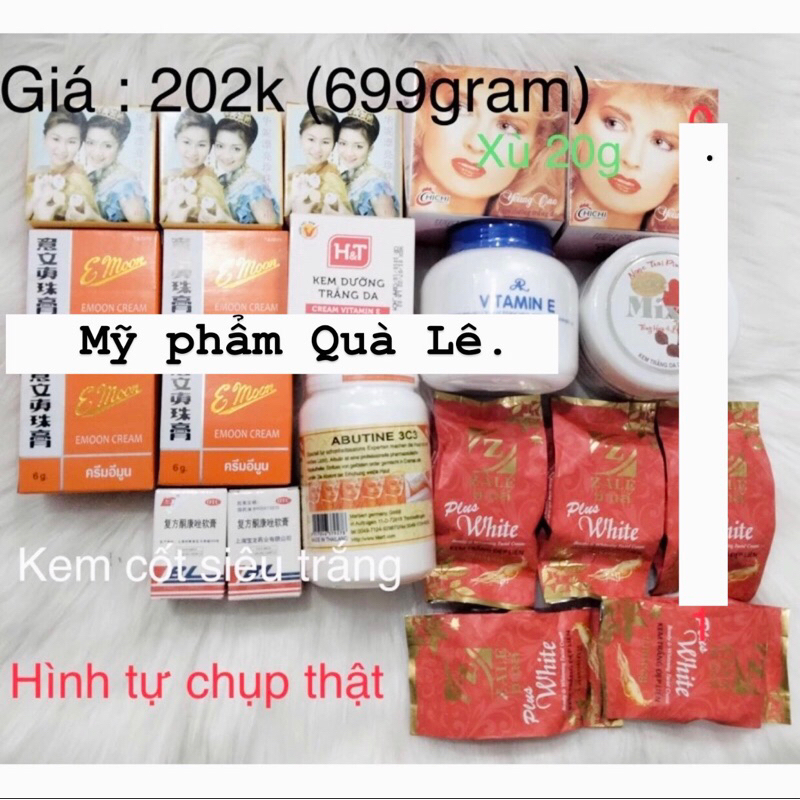 combo kem trắng da body nhanh nhất