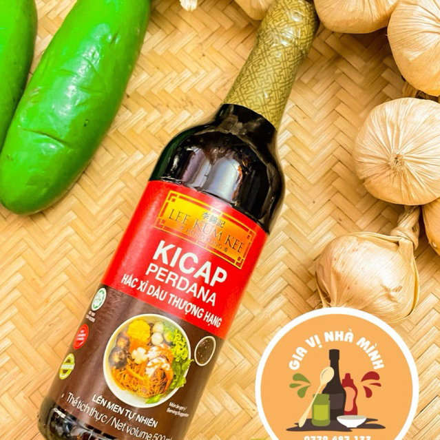 Hắc xì dầu thượng hạng (KICAP )Lee Kum Kee- chai 500ml