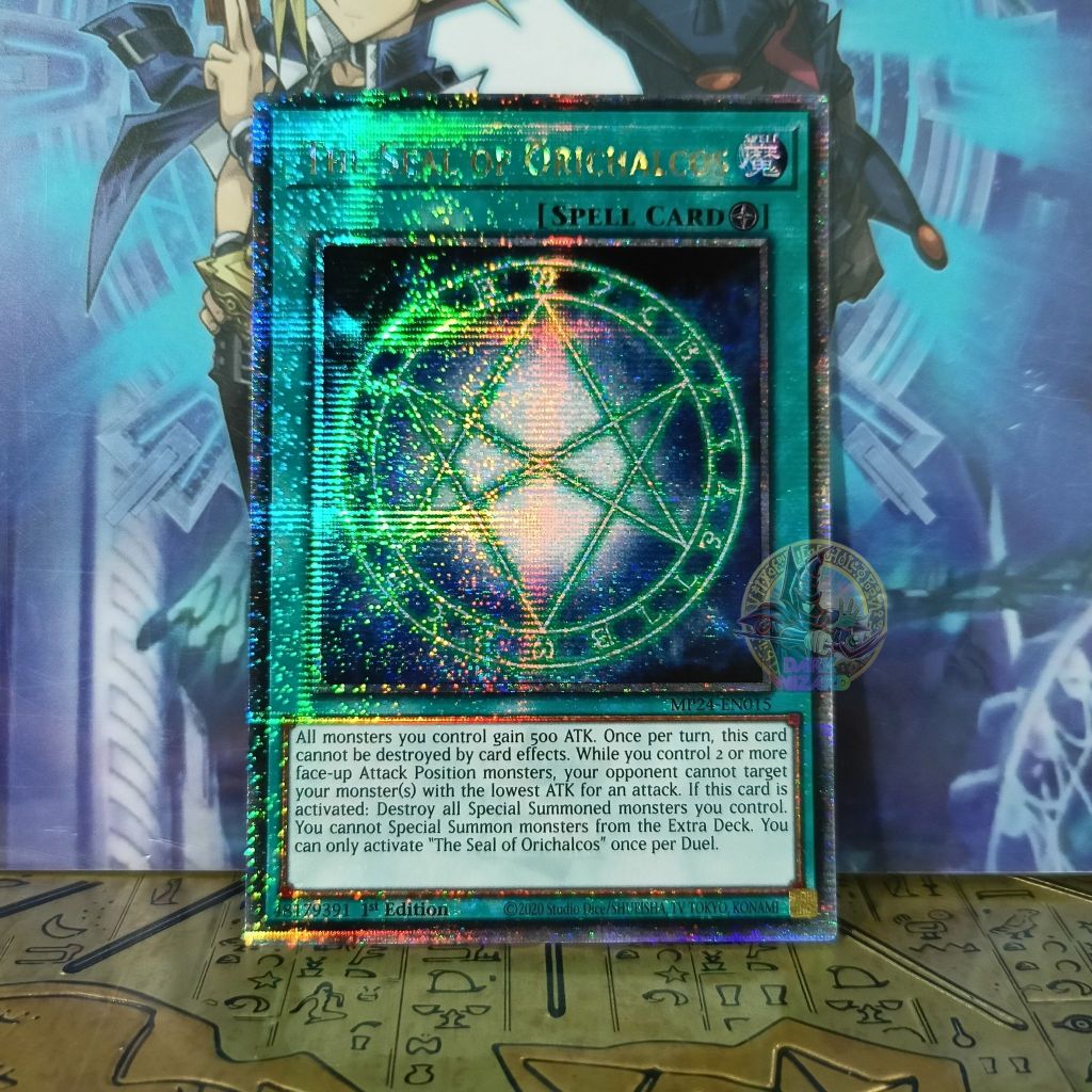 The Seal of Orichalcos – MP24-EN015 – Quarter Century Secret Rare [Thẻ bài Yugioh]