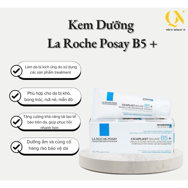 [Hoả tốc] Kem Phục Hồi Da B5 Lrp Pháp
