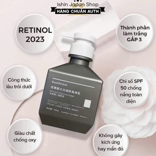 Kem Ủ Trắng Da Royal Retinol B22 Matrix Retinol 1.5% Hộp 200g