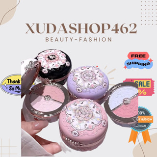   SẴN  Phấn má hồng BST MỚI Flower Knows Butterfly Cloudcollar 