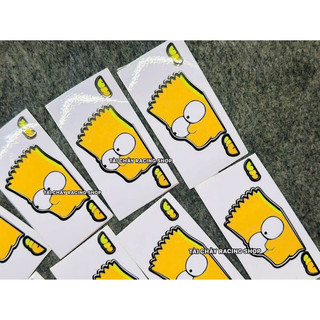 [ 1 MIẾNG] TEM SIMSON VÀNG SIÊU TRONG DÁN TRANG TRÍ XE