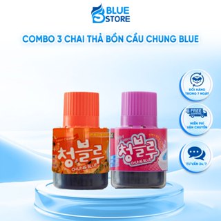 Combo 3 Cốc Thả Bồn Cầu Nhập Khẩu Hàn Quốc 450gr, khử mùi, hương thơm dịu nhẹ