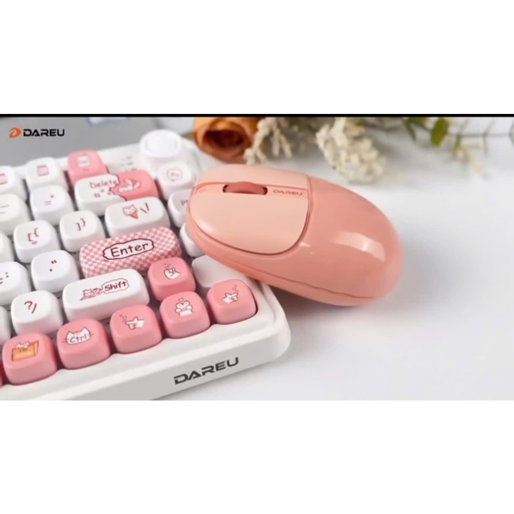 Chuột không dây Dareu LM135D Pin sạc 300mAh (Kết nối - Bluetooth + wireless 2.4G) | BigBuy360 - bigbuy360.vn