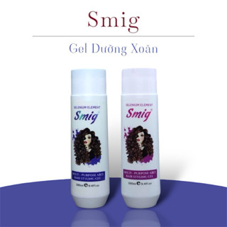 Dưỡng Xoăn Tạo Kiểu Giữ Nếp Smig 280ml Xả Khô Smig Kem bóp tóc xoăn tạo kiểu tóc uốn