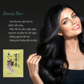 Dầu gội đen tóc Sâm Hàn Quốc dạng gói