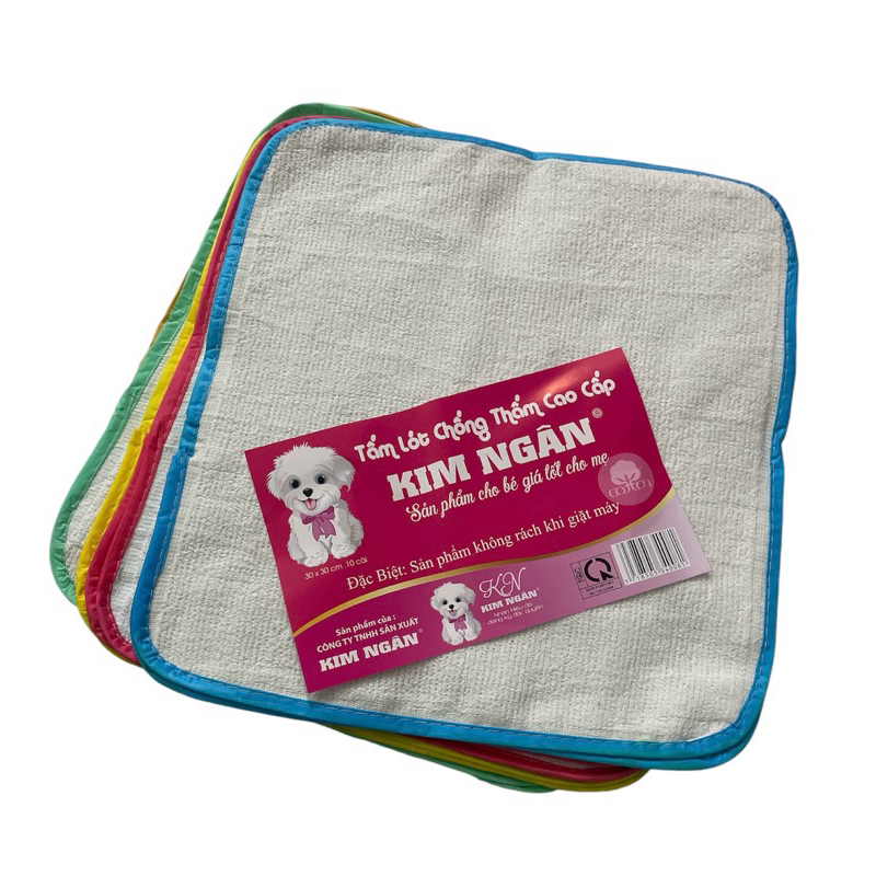 5/10 miếng lót chống thấm thay bỉm cho bé 30x30