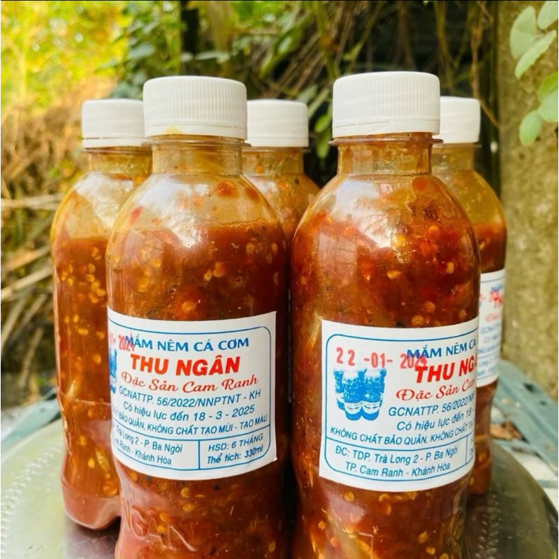[combo]3 chai mắm cá cơm đặc sản cam ranh Khánh hòa