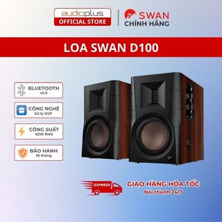 Loa HIVI SWAN D100 - Bluetooth 5.0 Optical Coaxial - Công suất 62W - Chính hãng - BH18T