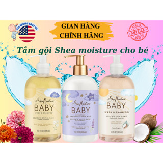 (có bill nhập)TẮM GỘI CHO BÉ SHEA MOISTURE CHO BÉ