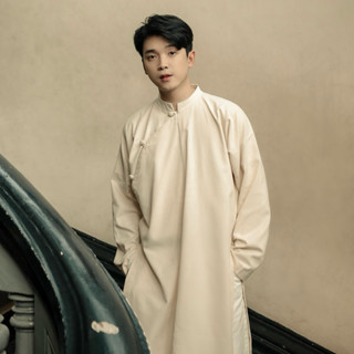 [HOẢ TỐC SG] Áo ngũ thân nam cúc tròn / Áo dài nam có BIGSIZE 120kg [KHÔNG KÈM QUẦN]