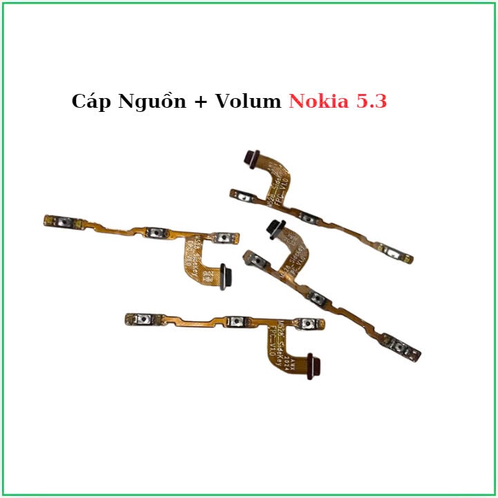 Cáp Nguon + Volum Nokia 5.3