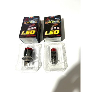  Đèn led bi cầu kamthai sáng tốt 2 chân 3 chân gắn xe dream wave sirus 