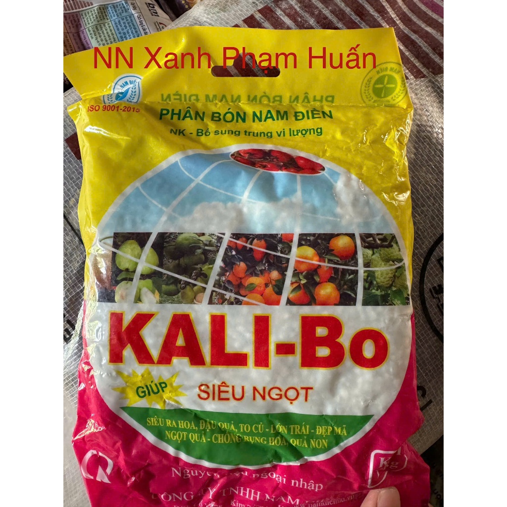 Phân bón NK Kali-Bo siêu ngọt (gói 1kg) siêu kali vi lượng