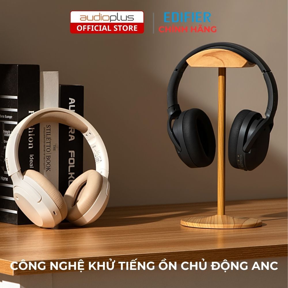 Tai nghe bluetooth chụp tai EDIFIER W820NB Plus - BT v5.2 - Thiết kế êm ái - Mic đàm thoại rõ | BigBuy360 - bigbuy360.vn