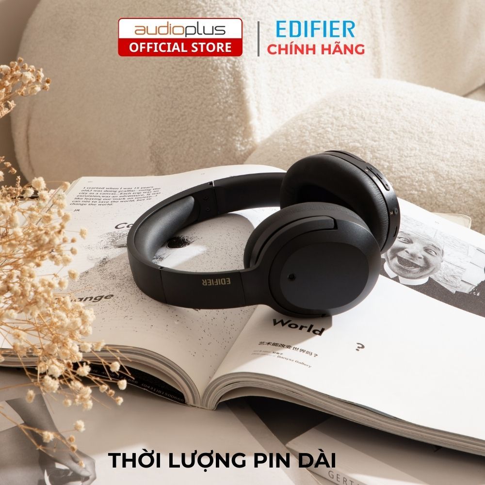 Tai nghe bluetooth chụp tai EDIFIER W820NB Plus - BT v5.2 - Thiết kế êm ái - Mic đàm thoại rõ | BigBuy360 - bigbuy360.vn