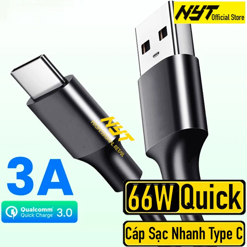 Cáp Sạc Nhanh USB Type-C Cao Cấp NYT Loại Xịn DÀNH CHO ANDROID